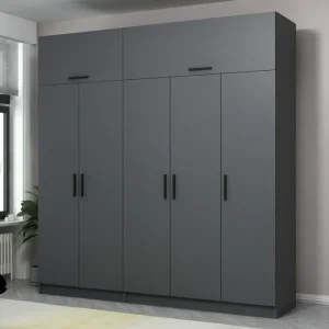 Bästa pris Fruitland Garderob 225 cm - Förvaring