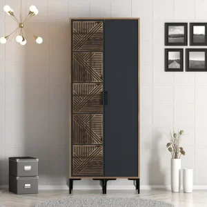 Trygg betalning Kumsal Garderob 80 cm - Förvaring