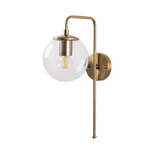 Bästa pris Vägglampa Tolra Vintage Transparent - Belysning