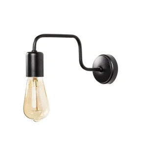 Vägglampa Nymera Svart - Belysning Fynd