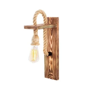 Vägglampa Nirae Trä - Belysning Begränsad tid