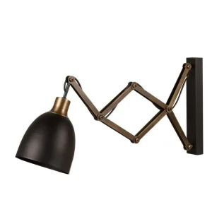 Vägglampa Sugana Lyra Svart / Vintage - Belysning Beställ idag