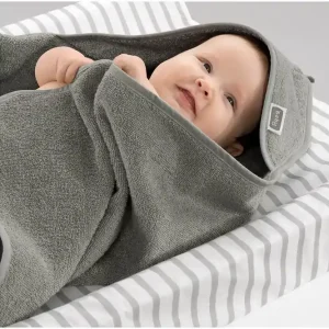 Babycape Basic 75 x 75 cm 2-Pack Grå - Barn & bebis Expressleverans