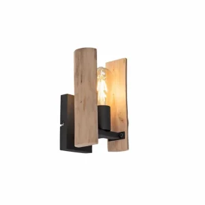 Vägglampa Log - Belysning Snabb frakt