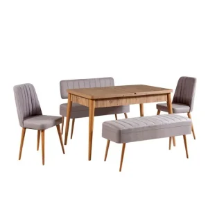 Valsot Matgrupp 129 cm Rektangulär - Möbler Utförsäljning