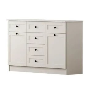 Zavira Byrå 130 cm - Förvaring risnedsättning