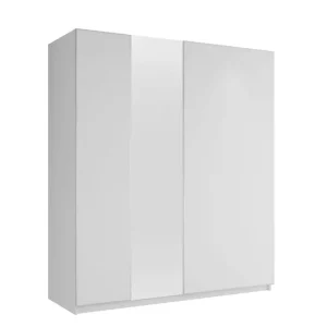 Begränsat antal Haruna Garderob med Spegel 200x235 cm - Förvaring