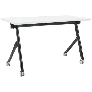 Begränsat antal Hopfällbart skrivbord Bendi Vit/Svart, 120x60x75 cm - Möbler