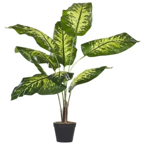 Bästa pris Konstgjord växt Dieffenbachia 16x16x122 cm - Inredning & dekor
