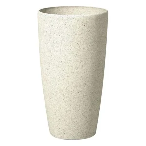 Trädgårdskruka Abdera Beige, 31x31x58 cm - Inredning & dekor Outlet
