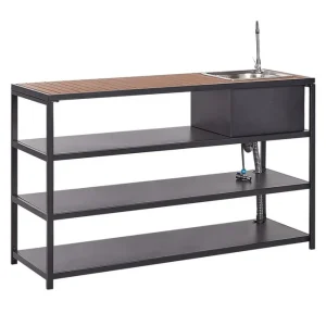 Begränsat antal Trädgårdskök Avetrana 159x50x116 cm - Utemöbler