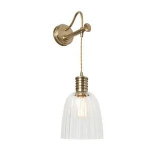 Vägglampa Elstead Lighting Douille Åldrad mässing - Belysning Lägg i varukorgen