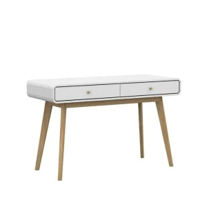 Begränsat antal Skrivbord Cassie Vit/Vit - Möbler