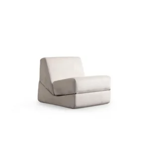 1-sits bäddsoffa Dorielton Bäddbar Grädde - Möbler Erbjudande